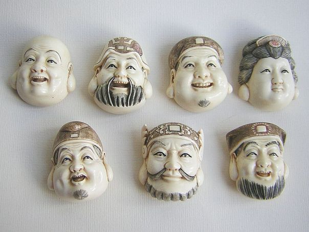 Seven Lucky Gods – (2612) Private collection